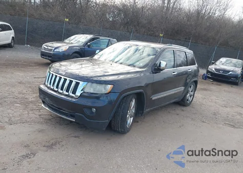 2012 Jeep Grand Cherokee Overland из США, поврежденный, VIN 1C4RJFCG9CC342193
